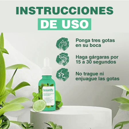 ✨🦷BREATIFY EL MEJOR LIMPIADOR BUCAL🦷✨+ENVIO GRATIS🚙